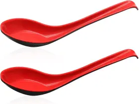 Tuohai220108-0003 Cionyce 2pcs Wonton Soup Spoons Chinese Japanese Miso Ramen Dumpling Pho Rice Noodle So