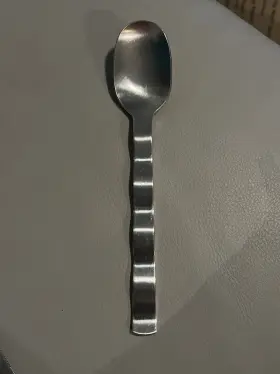 Ccf3 Cooks Club Glossy Stainless 1 Soup Spoon Wavy Pattern