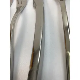 260301 Couzon Steel Nicola 18/10 Stainless 5pc. Place Setting Service For One #2
