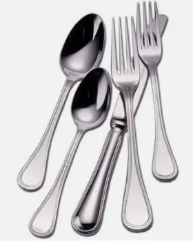 461301 Couzon Le Perle 5 Piece Place Setting New