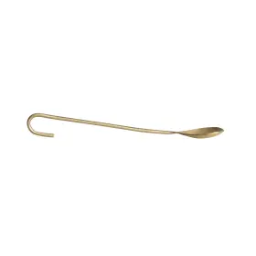 Creative Co-op 191009540199 Modern Hand-forged Brass Bar Antique Gold Finish Spoon