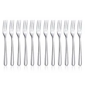 Csinos 604697260817 304 Stainless Steel Mini Fruit Forks Small Dessert 12piece Appetizer