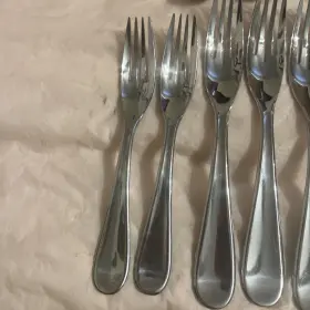 Cfe-01-ma20 Cuisinart 01-ma20 18 Pcs Elite Glossy Stainless Flatware Maree Discontinued #3
