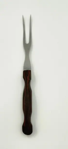 No-1027 Cutco Carving Fork No 1027 Classic Brown Handle Made In Usa #1027