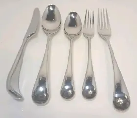 8-service Dansk 032316089370 International Torun Stainless Flatware 5 Piece Setting 18/8-service For 4 #2