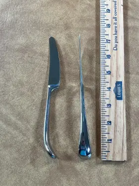 Dansk 13806 Torun 18/10 Stainless Steel Butter Spreader Lot Of 2