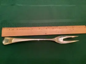 13808 Dansk Tor N International Design Serving Meat Fork 18/8 Stainless 10 Inch #2
