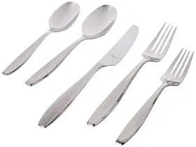819590 Dansk 5-piece Classic Fjord Ii Place Setting Stainless Steel #2