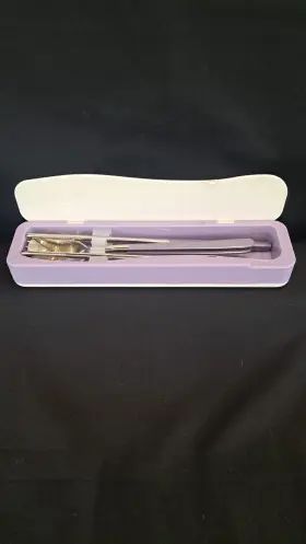 Devico 636946965464 Travel Utensils 18/8 Stainless Steel 4pcs Cutlery Set Purple