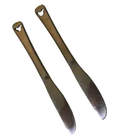 P923-3170-4-12248 Disney Mickey Mouse Dinner Knife 2 8.5 Inch Stainless Glossy Handle Flatware China