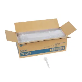 Dix-th017 Dixie Polystyrene Tea Spoons Heavy-weight Crystal 1000/carton Th017 1524120