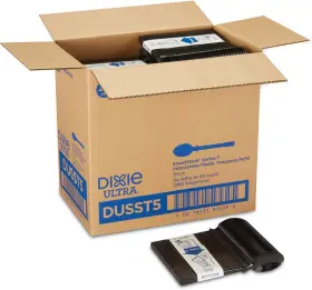 Dusst5 Dixie Ultra Polystyrene Serving Spoon Refill Black