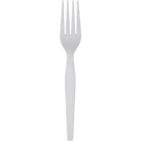Fh207 Dixie Foods Heavy-duty Fork - 100/box Polystyrene White #2