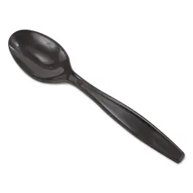 Pth53c Dixie Individually Wrapped Heavyweight Utensils Teaspoon Black 1000/carton
