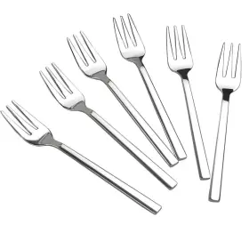 Doryh 611982035395 Stainless Steel Tasting Appetizer Forks 6.1 Inches 12 Pieces