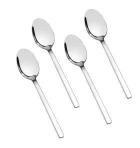 Doryh 713839228636 Stainless Steel Dessert Spoons Set 12-piece 6.69 Inches
