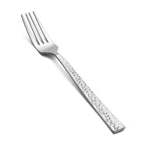 Lgbs162dc-6 E-far Hammered Dinner Forks Set Of 6 7.9 Inch Stainless Steel For Home Kitc