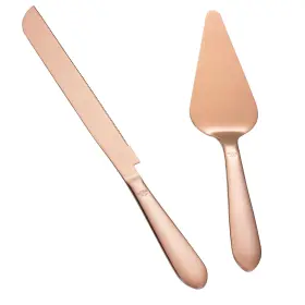Cakeserver09 Eisinly Wedding Cake Knife And Server Set Integral Stainless Steel Longer Cutte