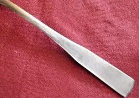 20950 Ekco Eterna Stainless 3 Soup Spoons Concord Bridge Pattern 7 1/8 Inch #2