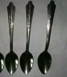 Eks7 Ekco Ek57 Set Of 2 Stainless Steel Citrus/fruit/grapefruit/orange/pomelo Spoons