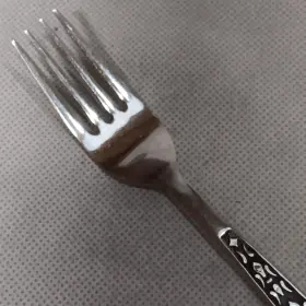 Eks53 Ekco Eterna Dinner Fork Stainless Steel 7-3/8 Inch #3
