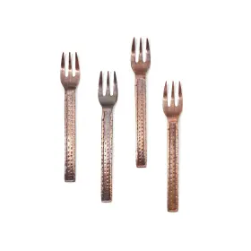 Elle D Cor 088235722782 4-piece Demitasse Espresso Spoon Set Dishwasher Safe Stainless Steel Mini S