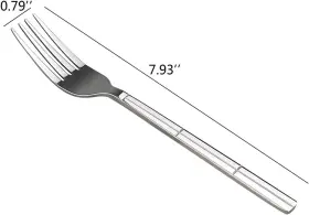 Er 313115469472 12-piece Stainless Steel Dinner Forks 7.97-inch #2