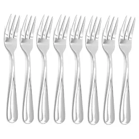 Ercrysto 736950151102 Crysto Stainless Steel Forks Salad Dessert Appetizer Se