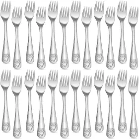 Fyt0314 Erinnmy 24 Piece Toddler Forks Stainless Steel Kids Silverware Kid Utensil