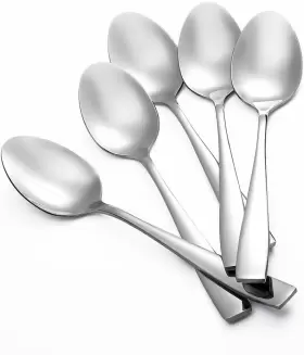 2215-ds-12 Eslite 12-piece Large Stainless Steel Dinner Spoons 8 Inches #2