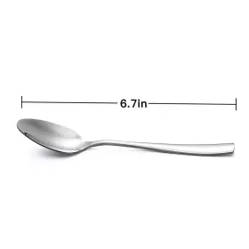 2215-xs-12 Eslite 12-piece Stainless Steel Teaspoon 6.7-inches #3