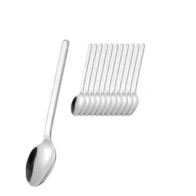 250-092 Esmeyer Teaspoons Bettina Of Stainless Steel 18/10 Polished 12 Pieces Silver 1