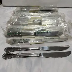 Estia 040101050153 20 Cascade Stainless Flatware Dinner Knife 8 5/8 Inch