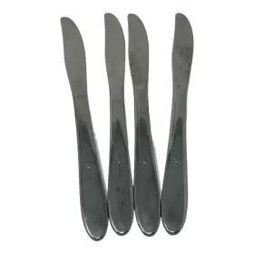 Evr1 Everlasting 4 Stainless Atomic Star Flatware Solid Handle Dinner Knives 8 Inch