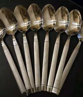 Frw80 Faberware 8 Tablespoons Inch Lines At Heel And Tip Satin Stainless #2