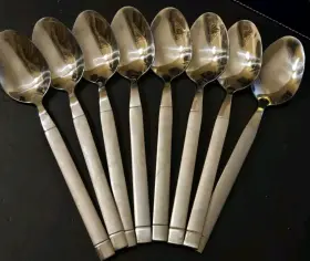 Frw80 Faberware 8 Tablespoons Inch Lines At Heel And Tip Satin Stainless #3