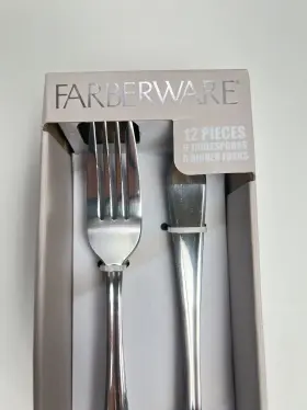Farberware 810102572684 Majestic 12 Pieces 6 Tablespoons Dinner Forks Fine Stainless Steel #3