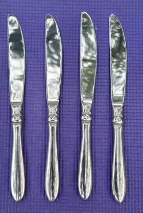 4-farberware Farberware Frw28 Stainless Dinner Knives 9 1/2 Inch