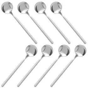 Findtop 931234780588 Pack Of 8 Stainless Steel Espresso Spoons Mini Teaspoons Set For Coffee Bri
