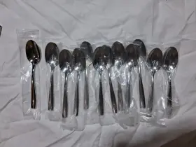 1.5.102.00.011 Fortessa Zwiesel Lucca 7 1/16 Inch 18/10 Stainless Heavy Dessert Soup Spoon 12/case