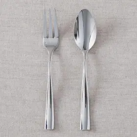 Fortessa 646292003185 Lucca 18/10 Stainless Steel Flatware Serving Fork 9.7-inch #3