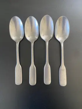 Fortessa 646292350623 Ashton Antiqued Flatware 4 Place Settings Stainless Steel #2