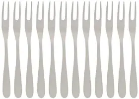Fortessa 646292662634 Grand City 18/10 Stainless Steel Flatware Snail/shellfish Fork Set Of 12 #2