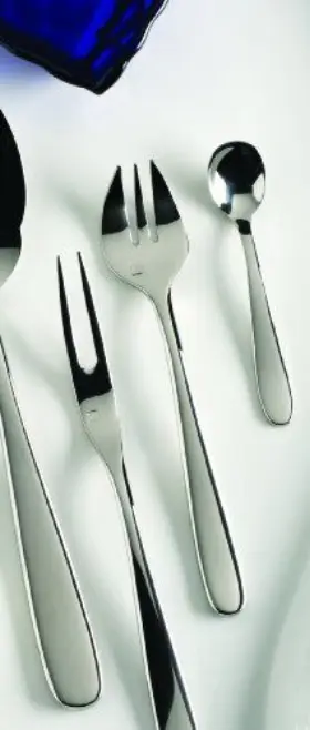 Fortessa 646292662634 Grand City 18/10 Stainless Steel Flatware Snail/shellfish Fork Set Of 12 #3