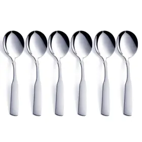 Kf2028-s2 Fullyware Stainless Steel 6.1ft Heavy Duty Round Spoons Dinner And Table