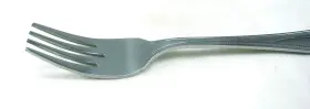 Glq1 Galleria Stainless Steel Beaded Salad Fork #3