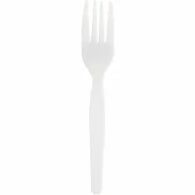 Gjo0010430 Genuine Joe Plastic Forks Heavyweight 100/bx White 0010430