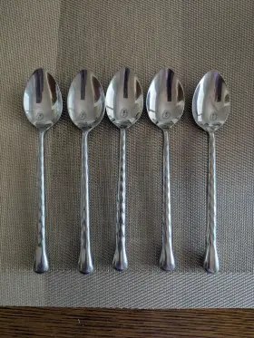 Gibson 085081823632 Target Home Keaton Same As Ii - 6 Forks 5 Knives 10 Spoons