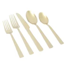 Gibson Elite 085081595331 Earlston 20-piece Flatware Silverware Set - Stainless Steel Utensils Forks