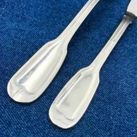 Gia19 Gibson Serving Spoon And Master Butter Knife Stainless Steel Flatware #2